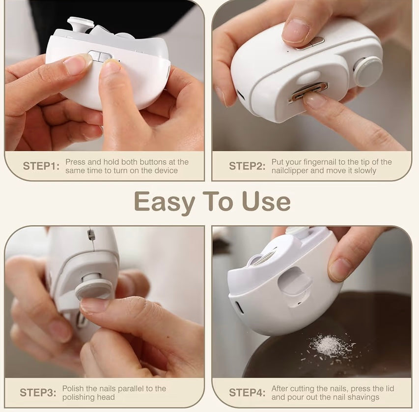 2-in-1 Electric Nail Clipper