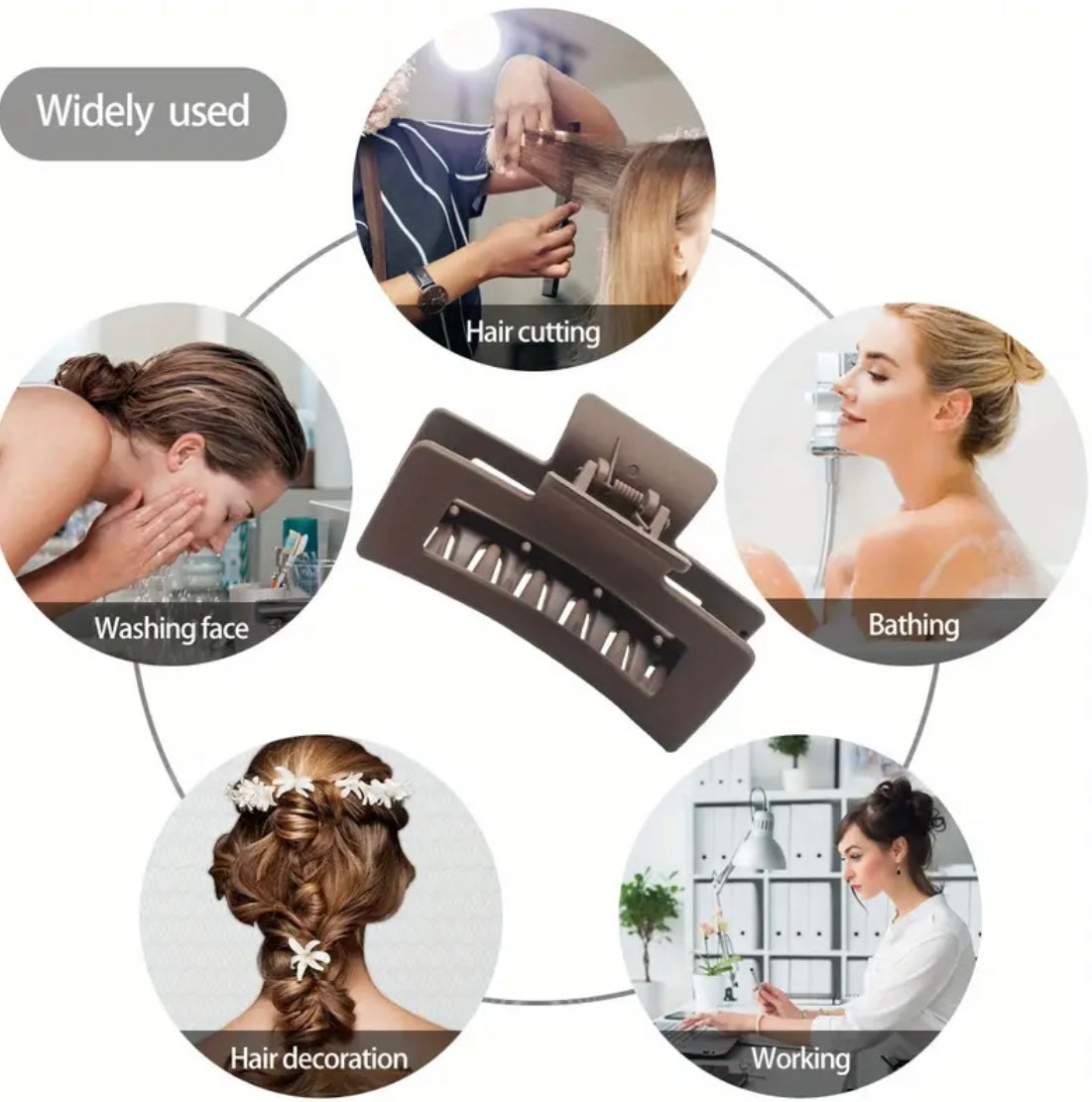 10-Piece Mixed Hair Clips